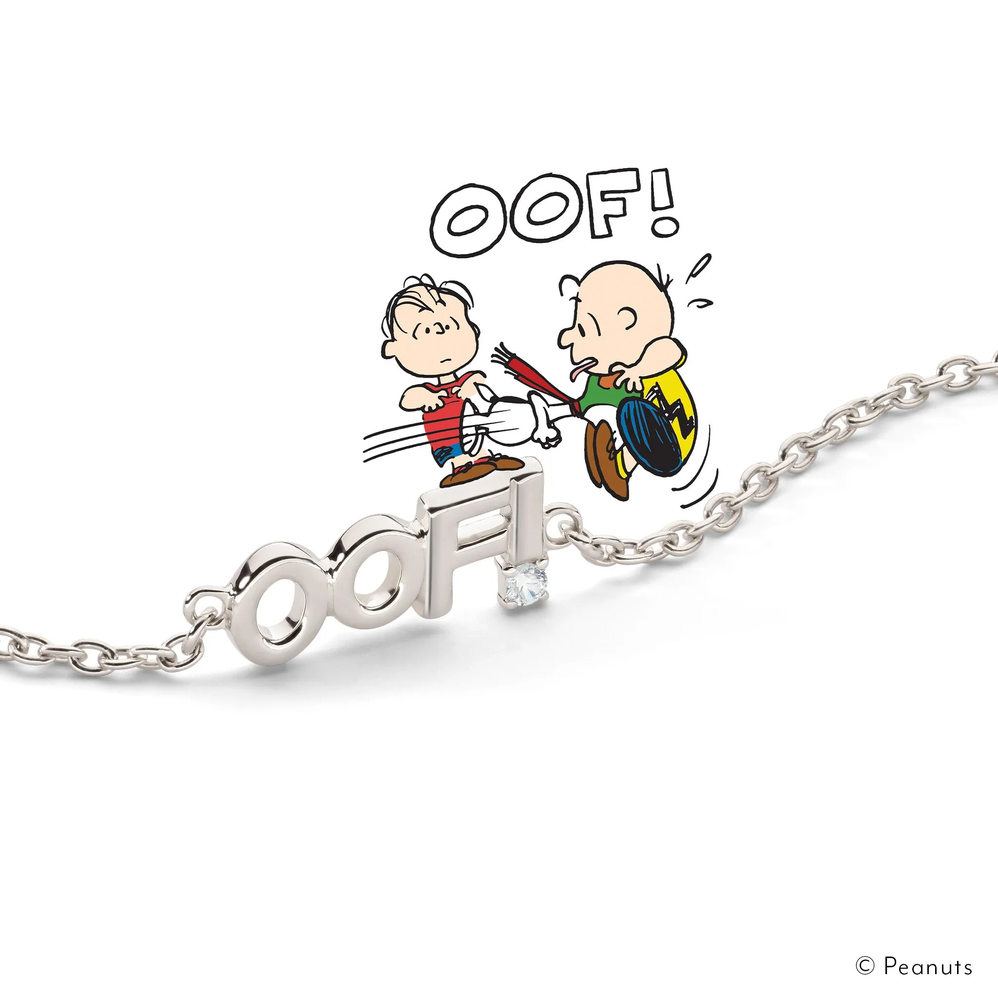 Sterling Silver “OOF” Bracelet