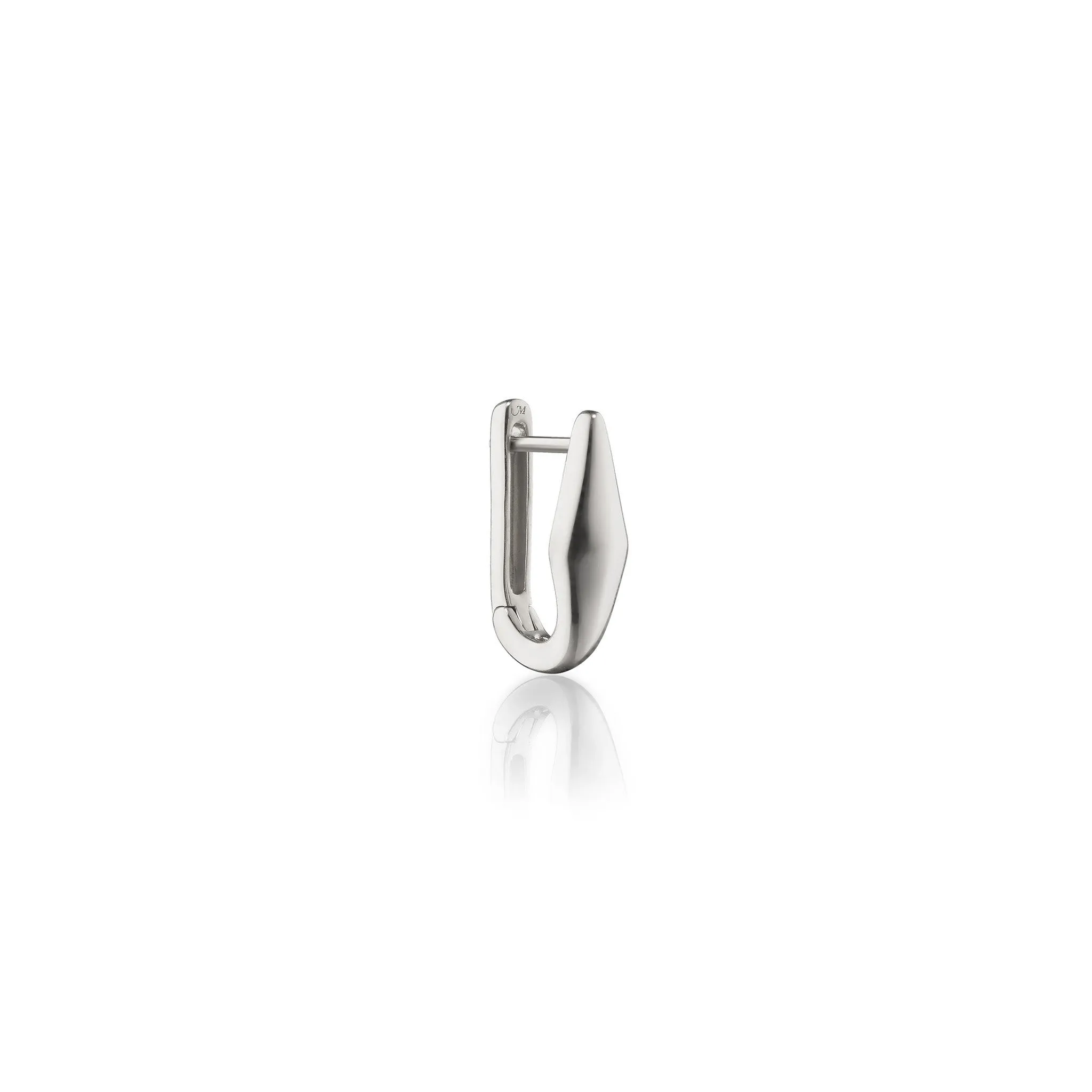 Sterling Silver "Points North" Earring
