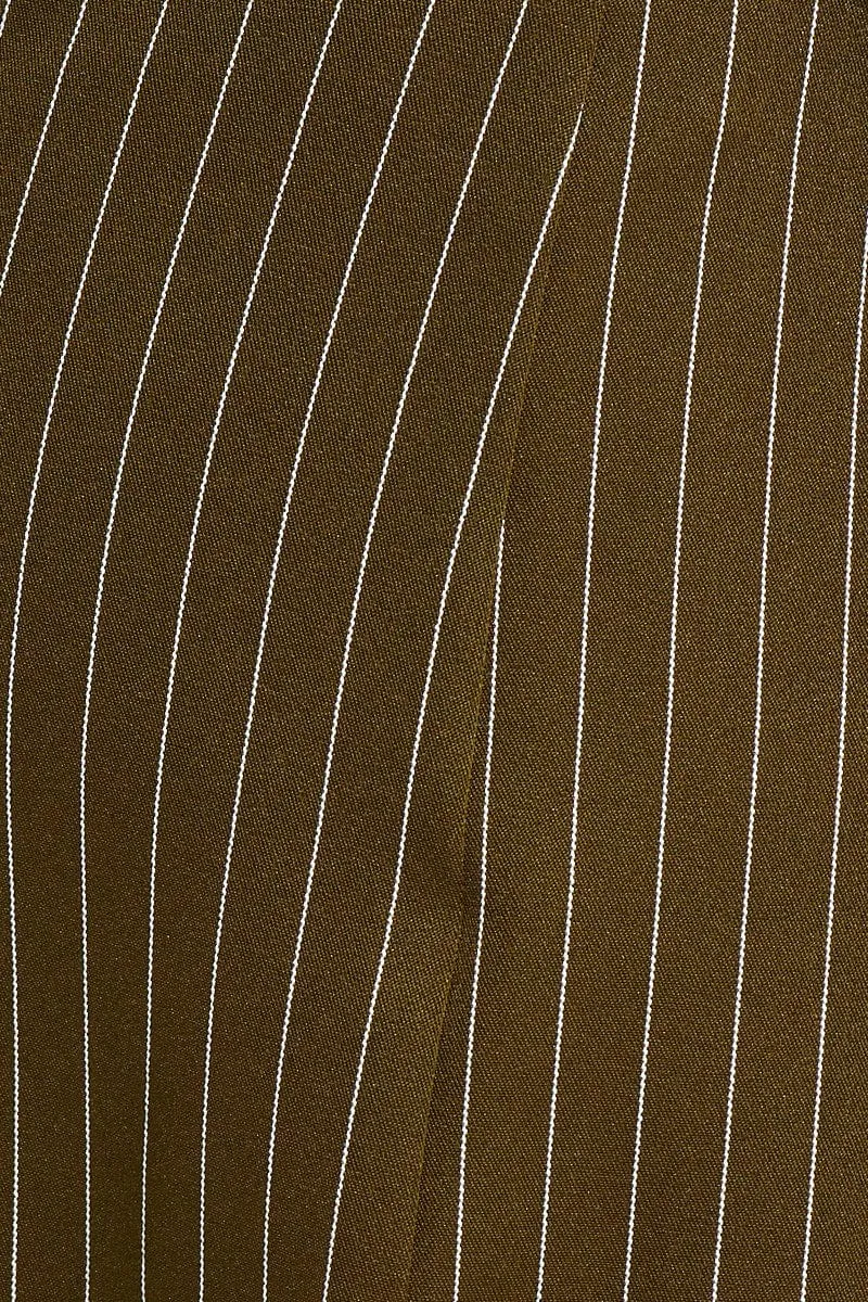 Stripe Pinstripe Mini Skirt