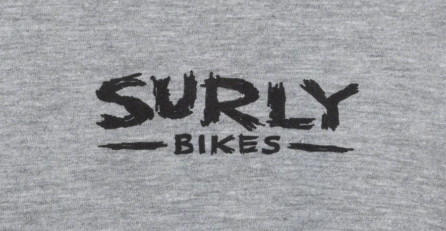 Surly The Ultimate Frisbee Womens T-Shirt - Gray 2X-Large