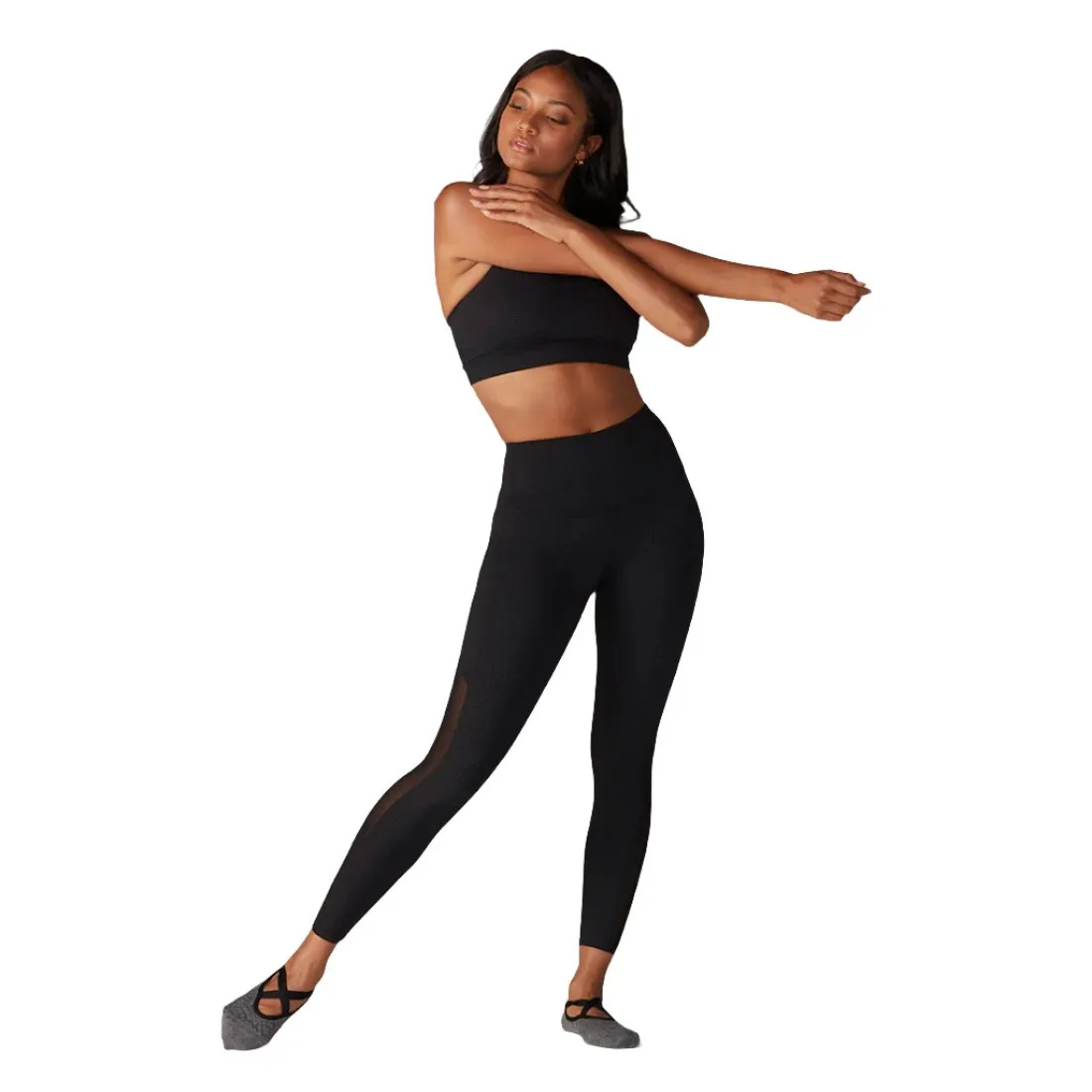 Tavi Active Bra Top Ebony Waffle C059