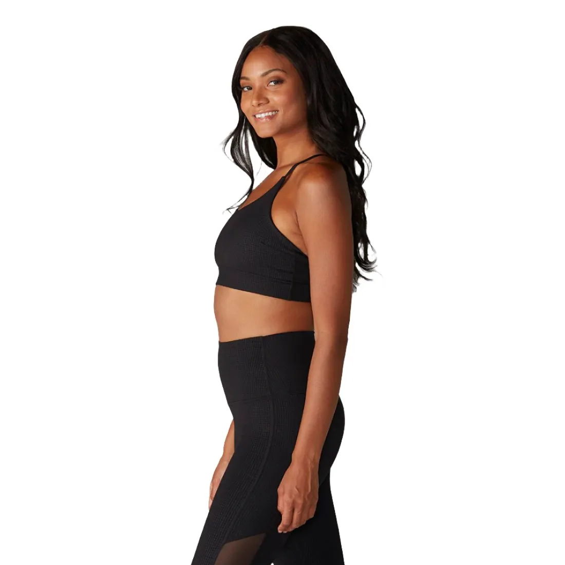 Tavi Active Bra Top Ebony Waffle C059