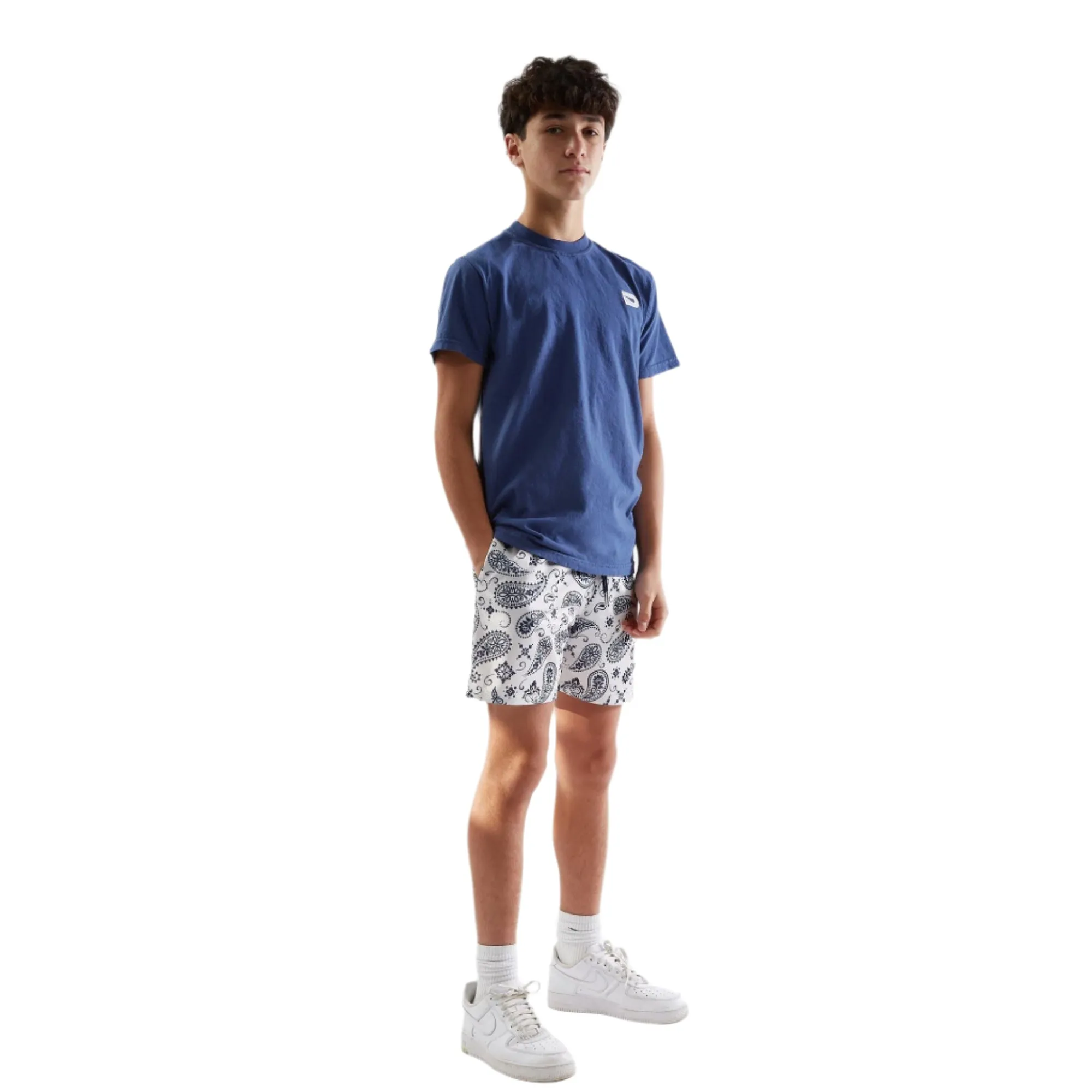 The Drip Shop Kids' Paisley Paradise Shorts