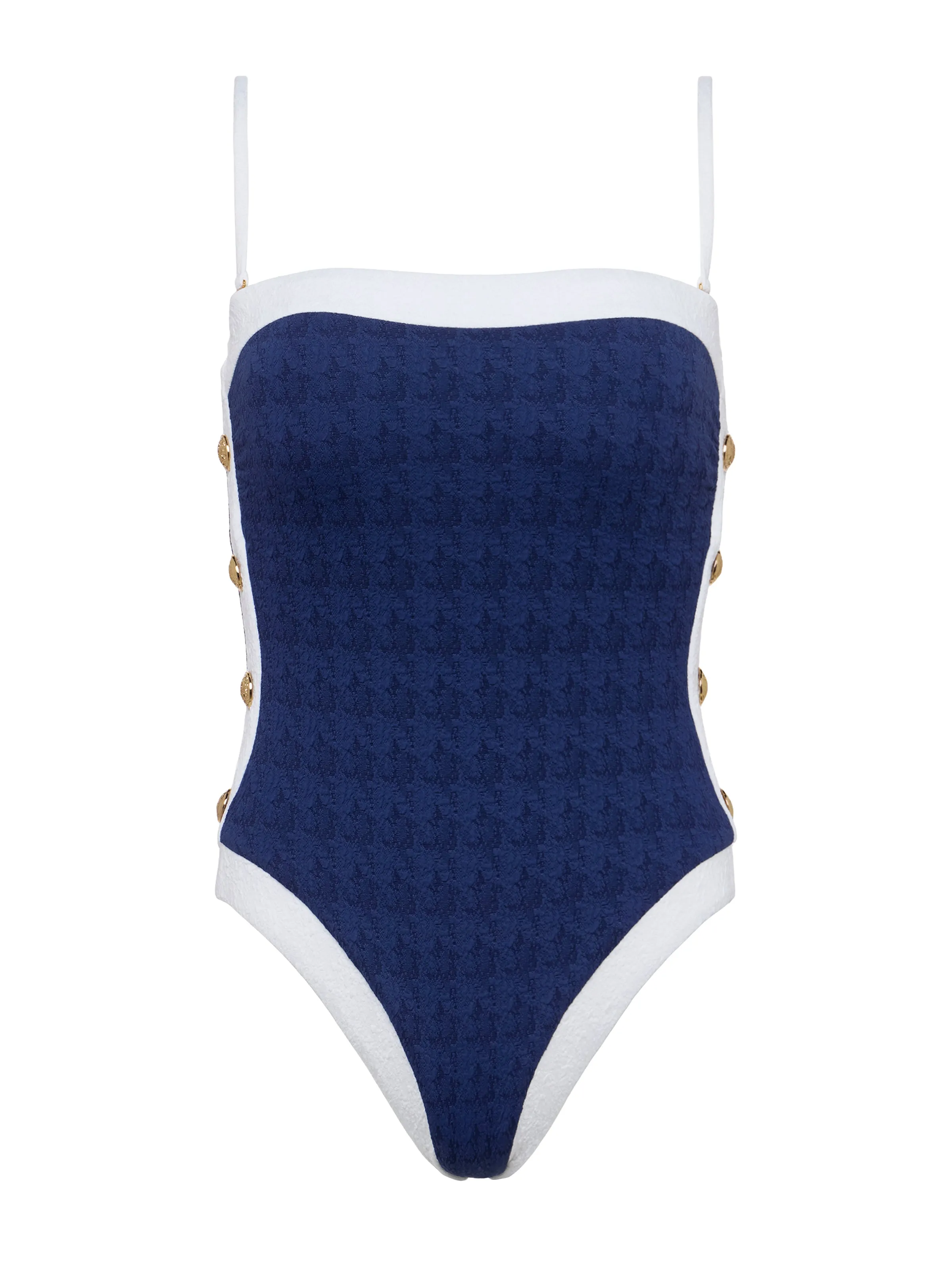Tory Bandeau One-Piece Swimsuit