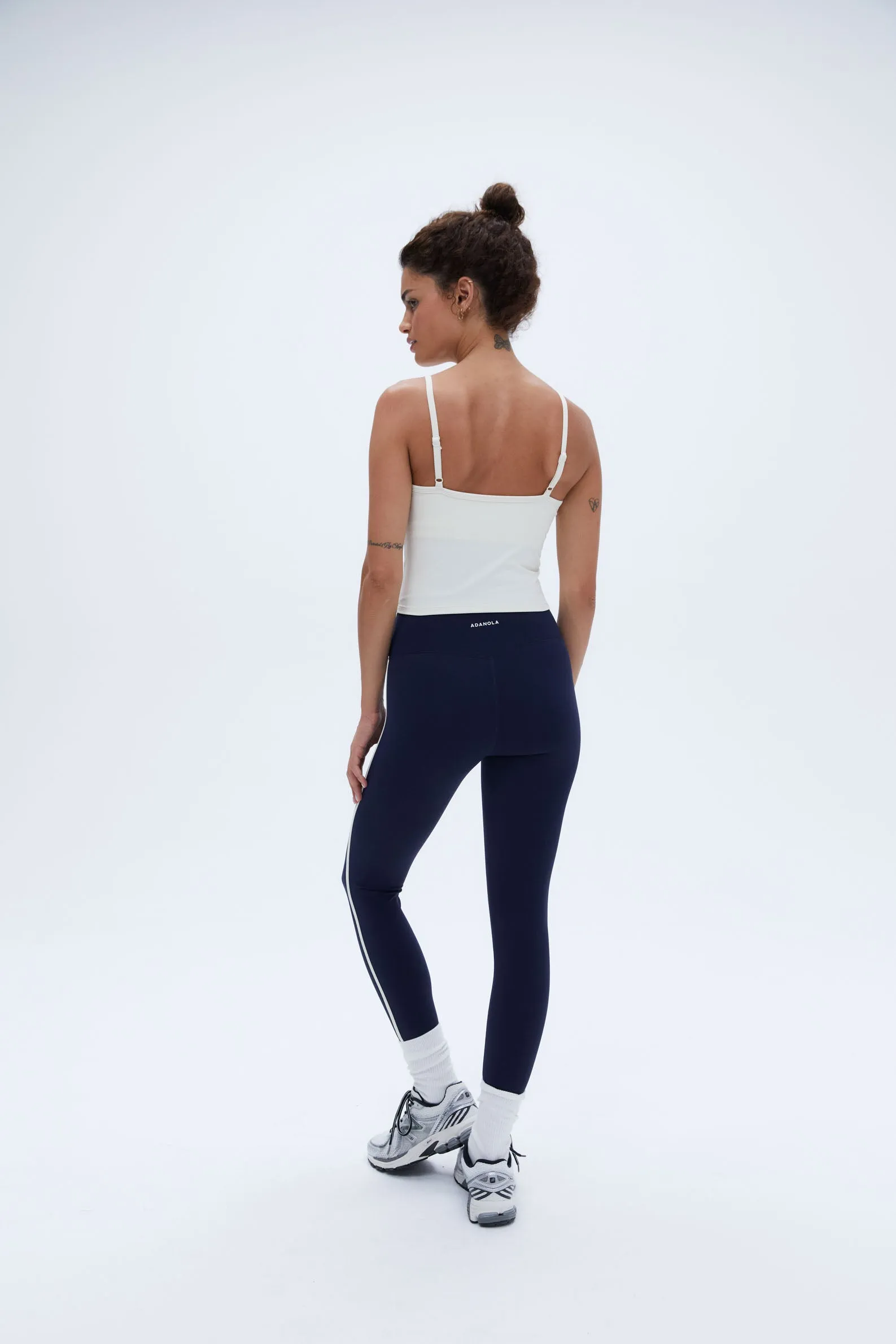 Ultimate Piping Longline Tank - Marshmallow White