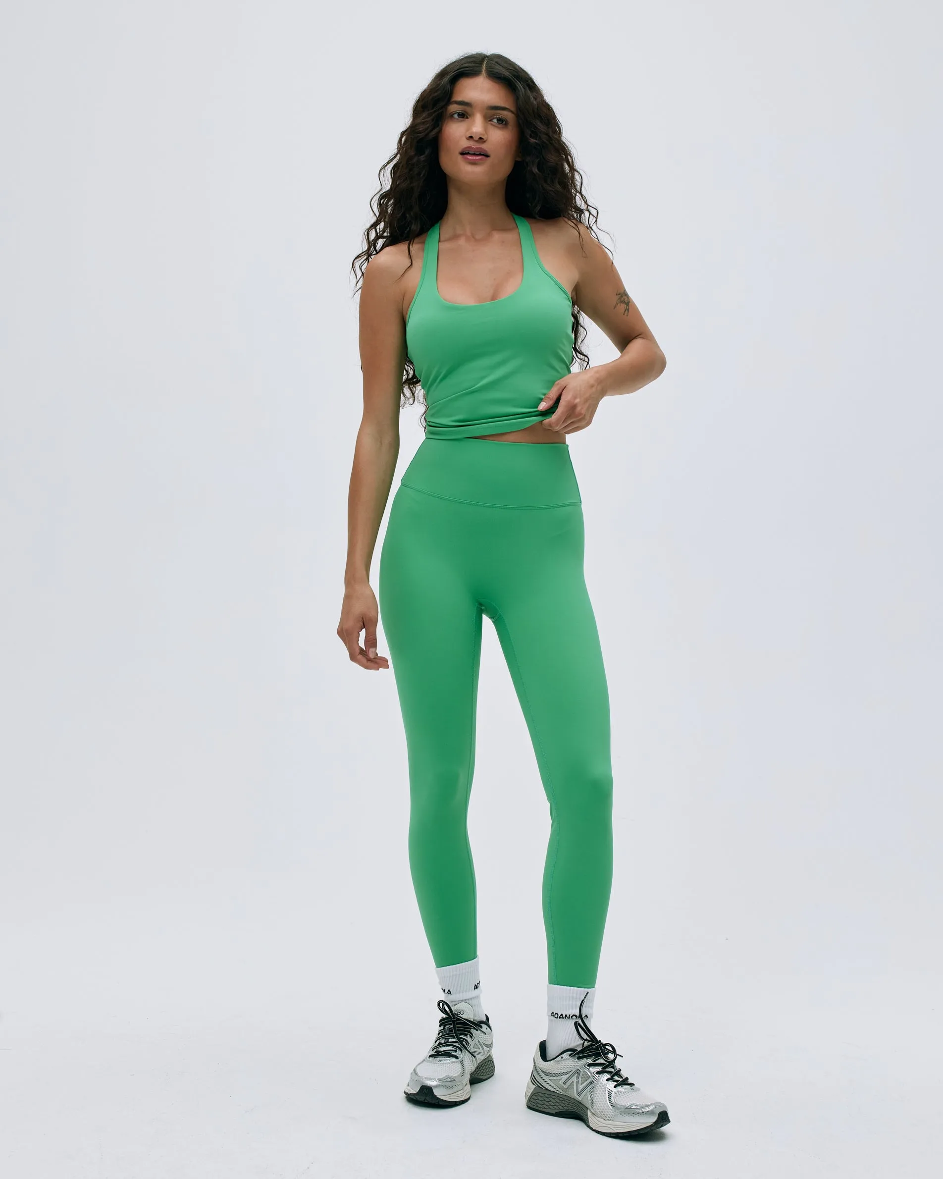 Ultimate Skinny Racer Back Top - Jade Green