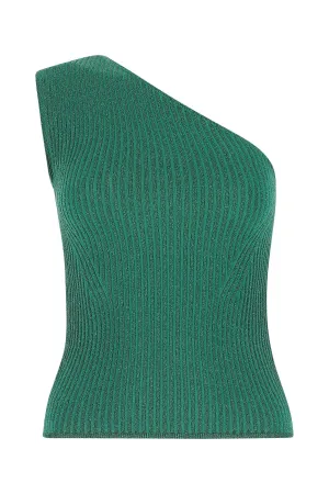 Valentino One-Shoulder Knitted Top