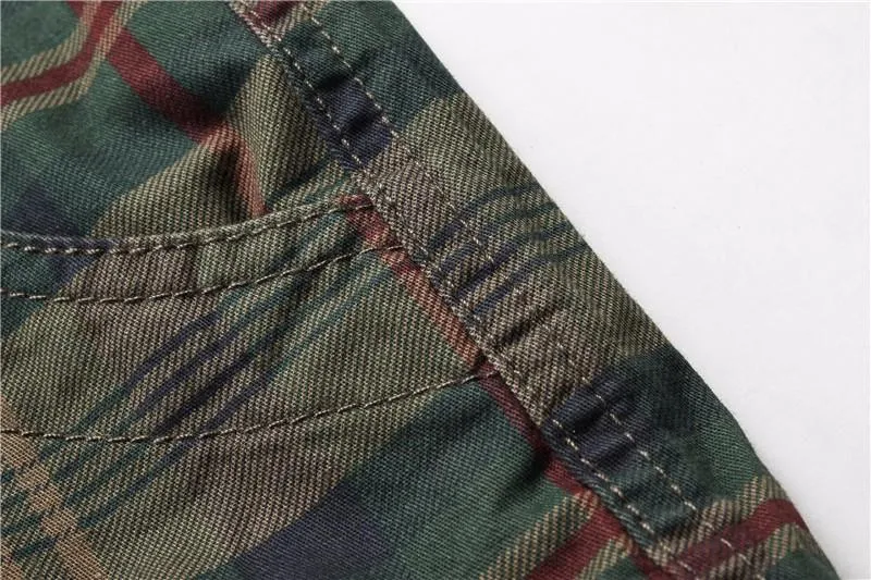 West Louis™ Fashion Plaid Shorts