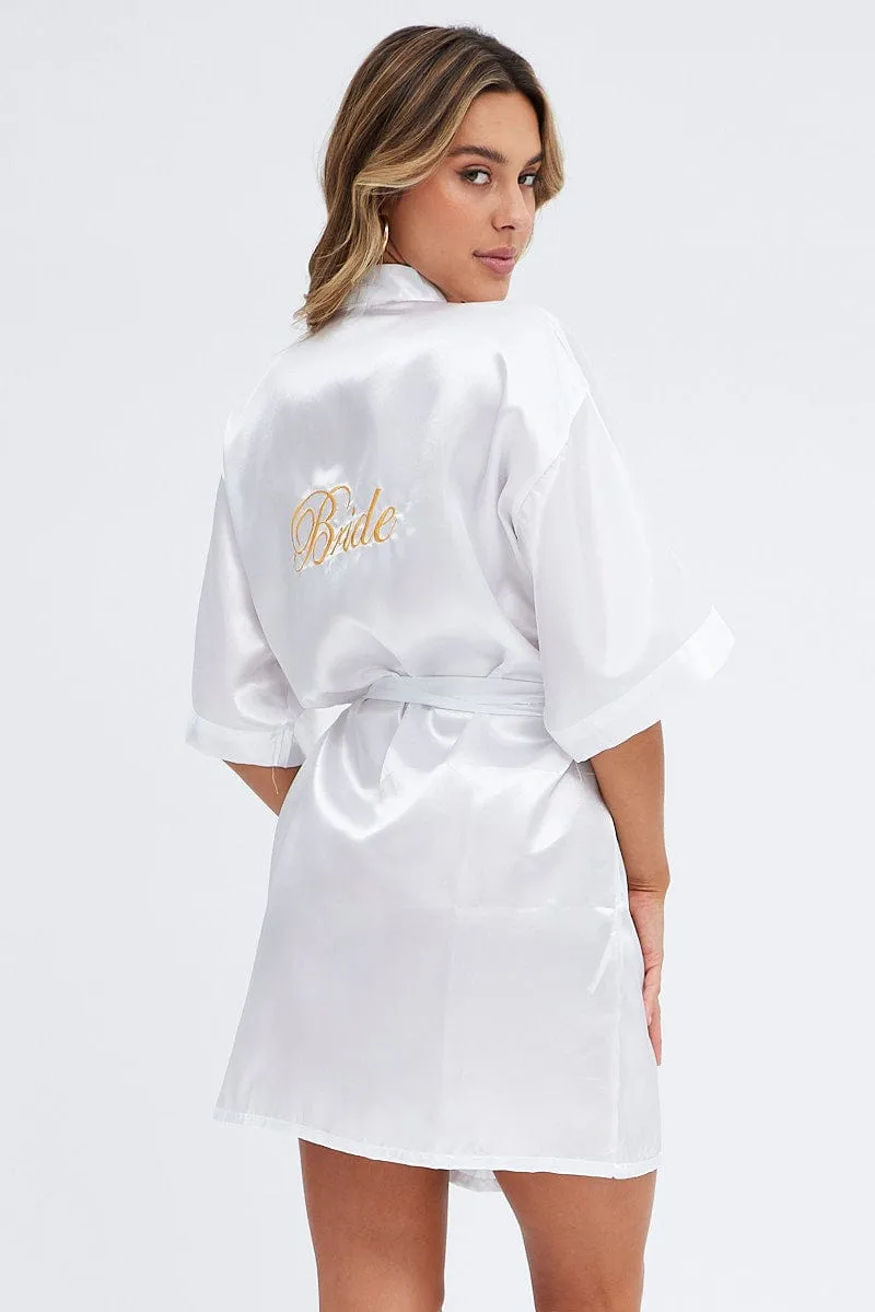 White Bride Nightgown