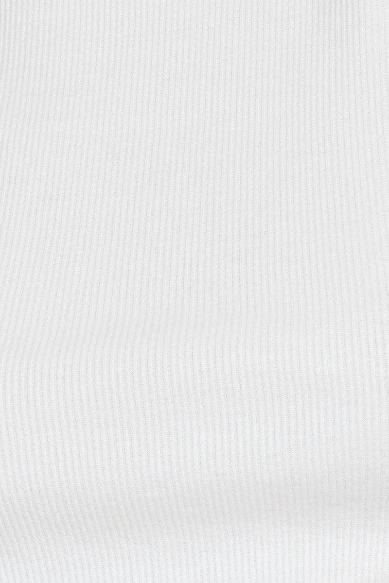 White Crop Top