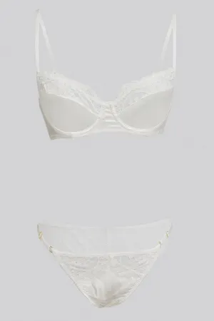 White Lace Lingerie Set