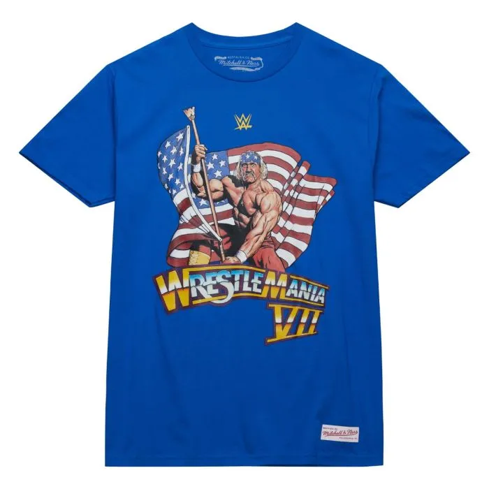 WM7 Throwback Tee Wrestlemania Hulk Hogan