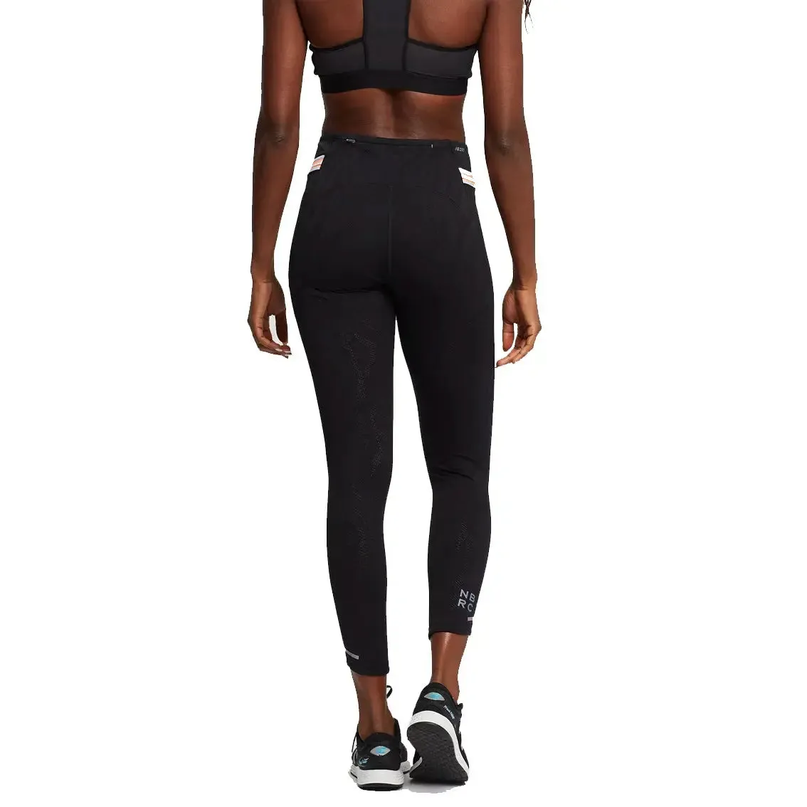 Womens New Balance Q Speed Fuel Tight - Black