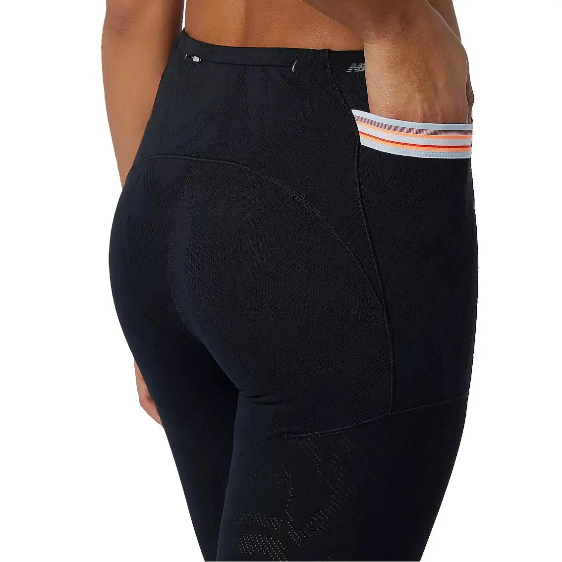 Womens New Balance Q Speed Fuel Tight - Black