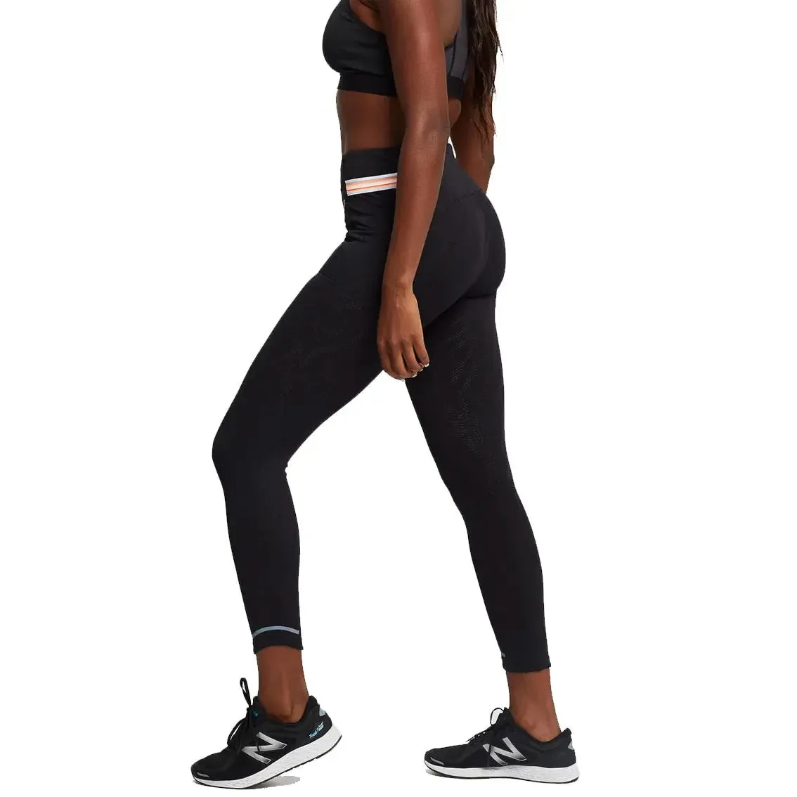 Womens New Balance Q Speed Fuel Tight - Black