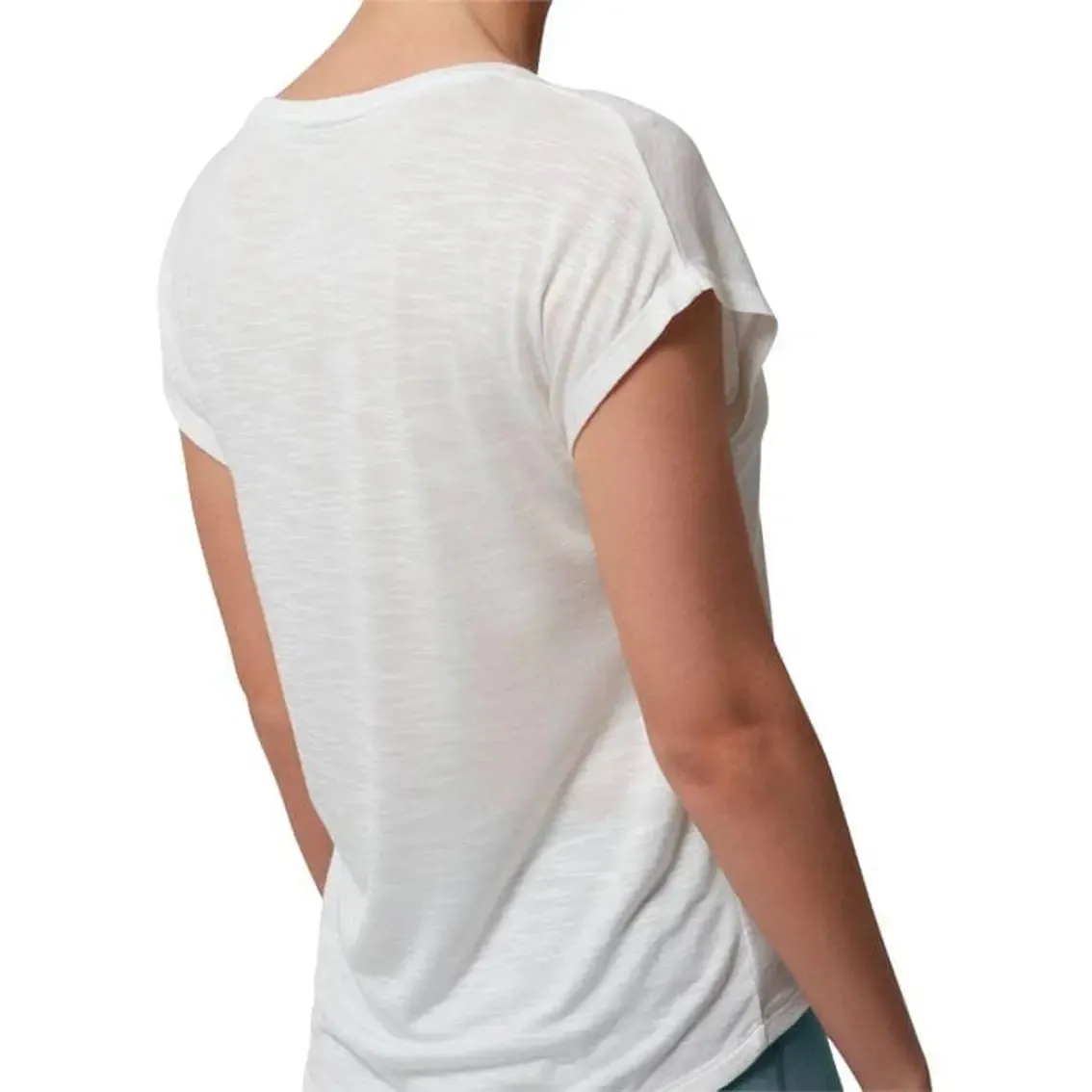 Womens On Running Active-T Flow - White