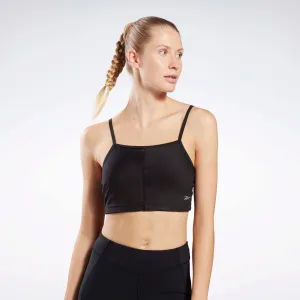 Yoga Performance Rib Crop Top Black