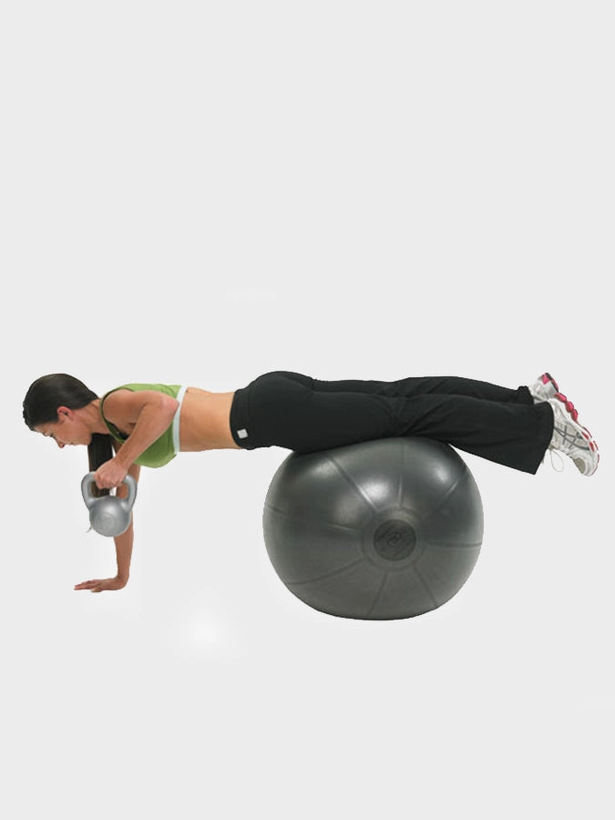 Yoga Mad 500Kg Studio Pro Swiss Ball - 65cm - Graphite