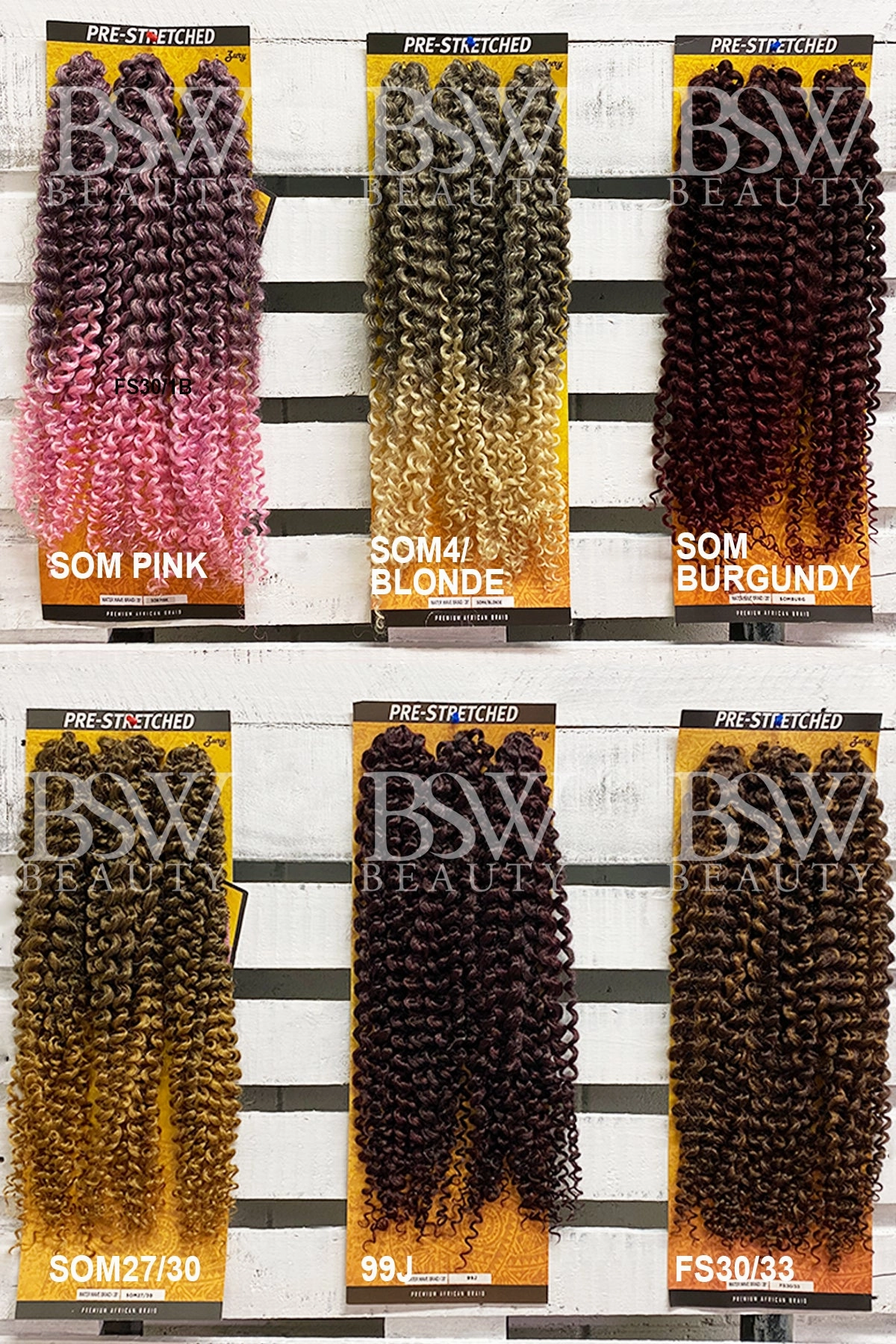 ZURY 3X PRE-STRETCHED - WATER WAVE BRAID 20"
